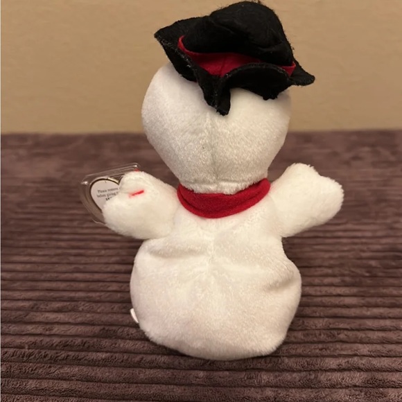 Toys Ty Beanie Babies Snowball The Snowman Poshmark